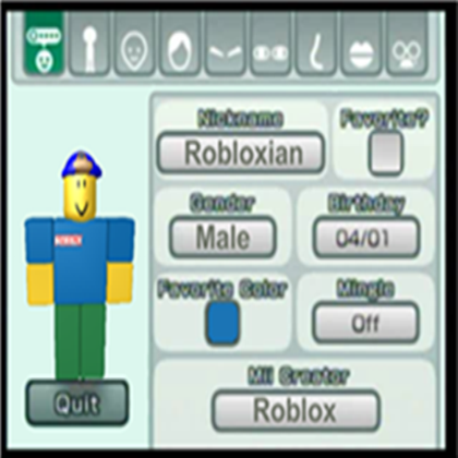 Roblox on the WII