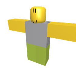 T-Posing Man