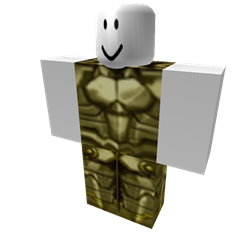 Gold Armor Suit Bottom