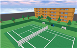 Destroy The Olympic Tennis Court!