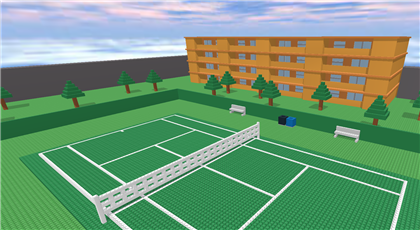Destroy The Olympic Tennis Court!